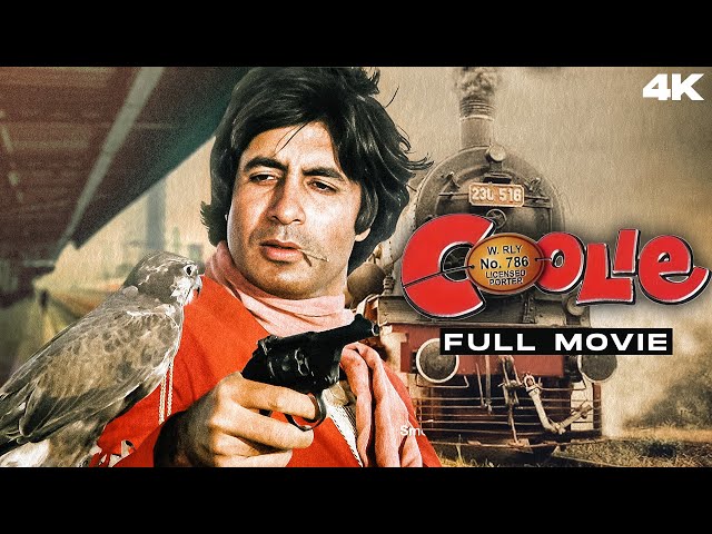 Coolie 4K Full Movie | 80s Blockbuster Amitabh Bachchan Movie | Rishi Kapoor | कुली (1983) class=