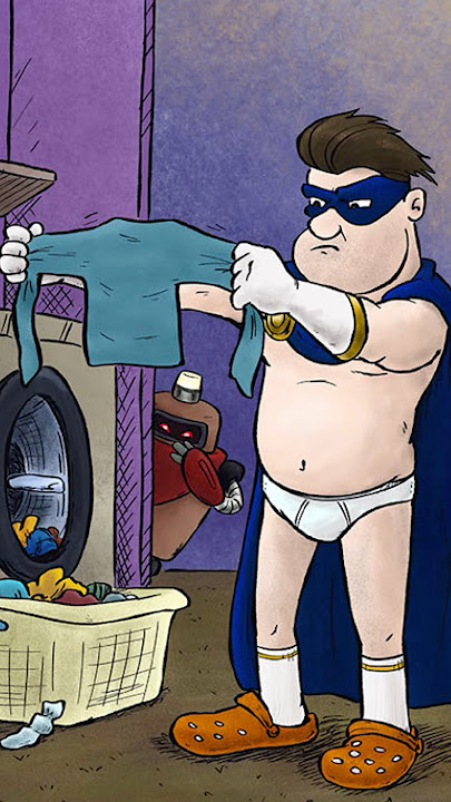 Superguy Might Be The Laziest Superhero Ever.