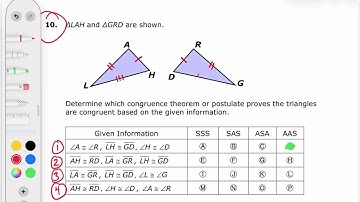 Triangle Congruency 2 (Geometry Unit 3 Test)