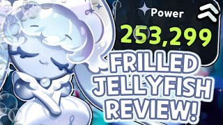 Supporting DEAD OR ALIVE New Frilled Jellyfish Cookie Review | Cookie Run Kingdom