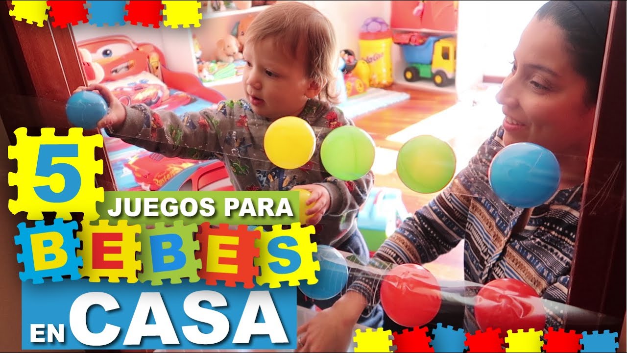 Juegos para bebés de 1 año en casa #conmigo 