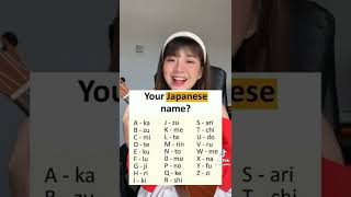 what your Japanese 