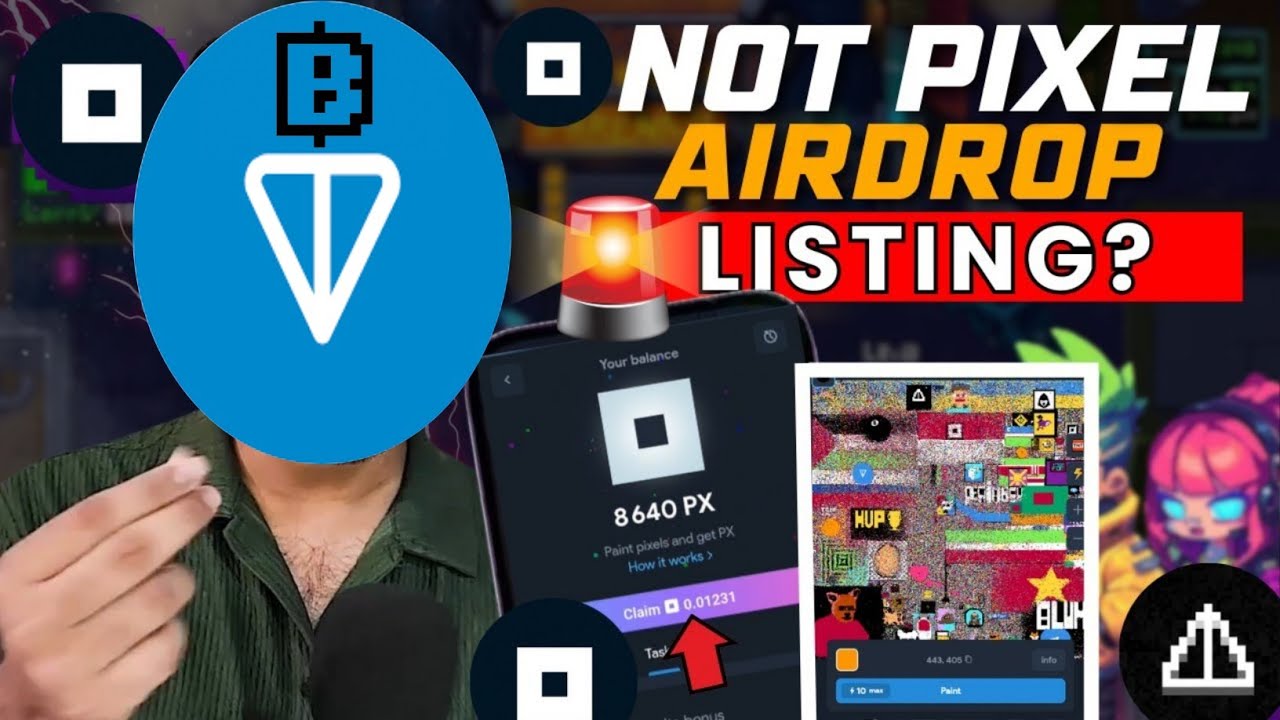 Not Pixel Airdrop By Notcoin - Listing Date? | How to Earn Not Pixel Token?