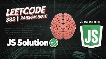 LeetCode 383 Ransom Note JavaScript Solution
