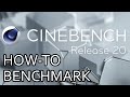 How To Benchmark Your CPU - Cinebench R20