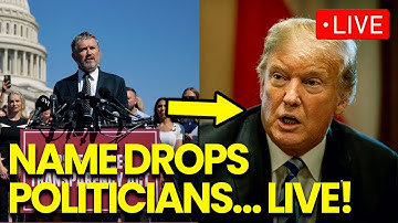 Trump PANICS as Massie NAME DROPS Politicians in Epstein Files LIVE