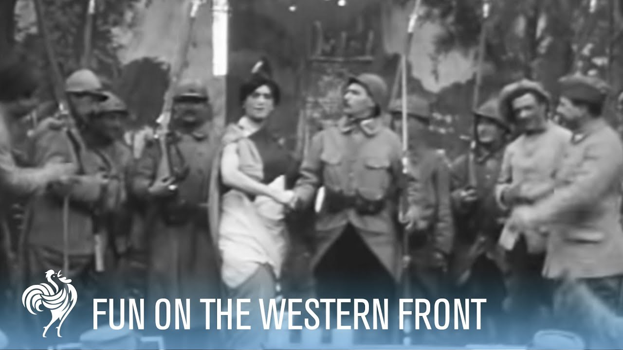 Leisure On The Western Front Wwi War Archives Youtube