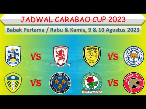 Jadwal Carabao Cup 2023 │ Huddersfield vs Middlesbrough │ Rabu, 9 Agustus 2023 │