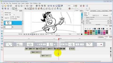 Sound Export Options in Storyboard Pro 4.2