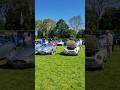 Glorious sunshine at a classic car show