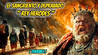 &quot;EL REY HERODES&quot; EL MONARCA SANGUINARIO QUE DESAFIÓ A DIOS🔥,  Vida, Legado y  su terrible Muerte💀