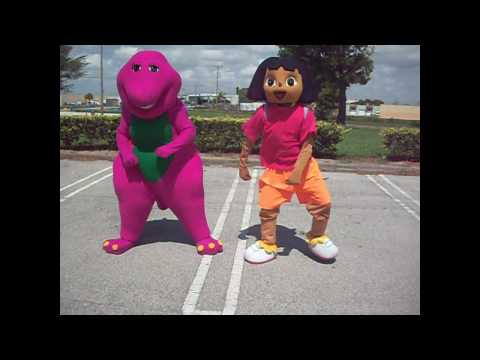 POOCH YAE by BARNEY AND DORA THE EXPLORER DANCE