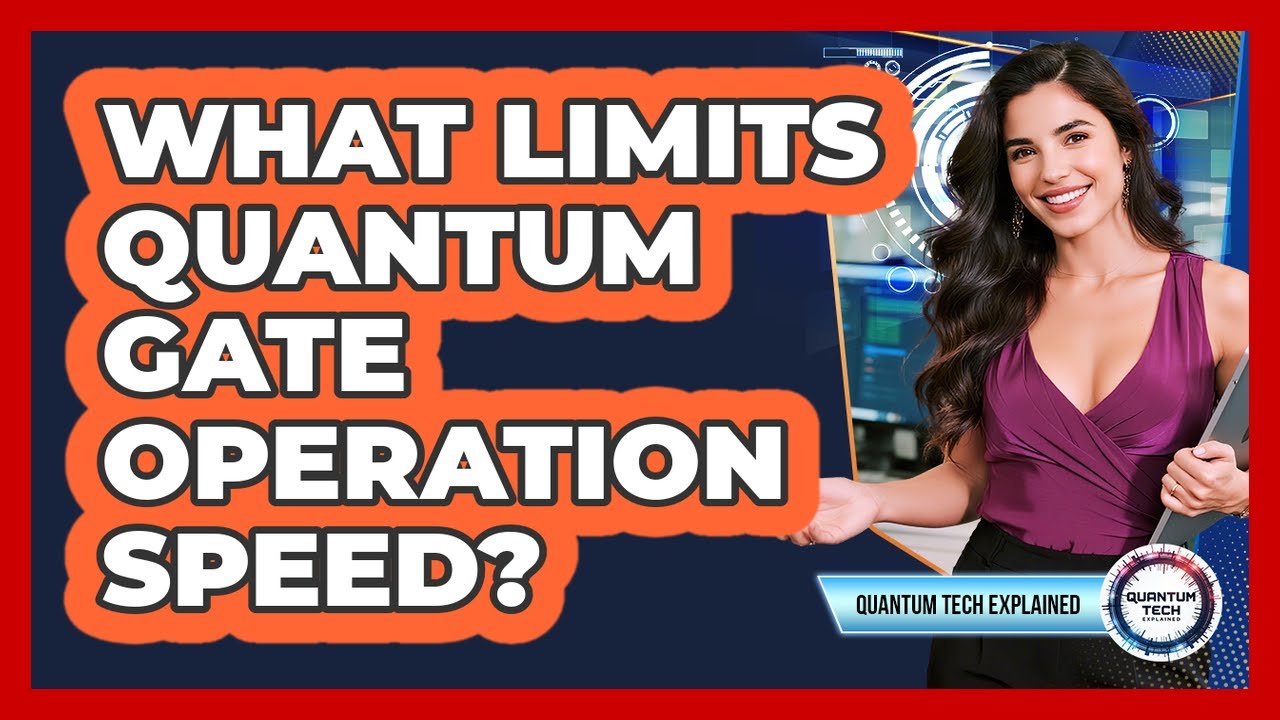 What limits quantum gate operation speed? - YouTube