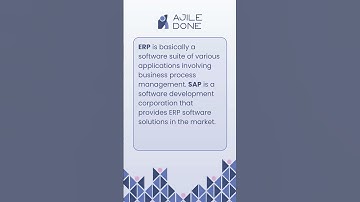 Is SAP and ERP are same ??? #sap #sapfico #solution #erp #saperp #saphana #software