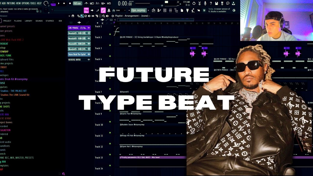 How To Make A Future Type Beat | FL Studio Tutorial 2024 - YouTube