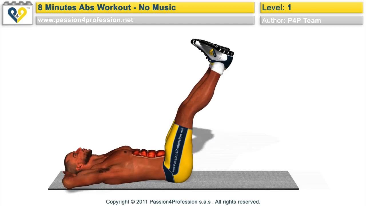 Пресс за 8 минут 1. 8 Min ABS Workout. Passion4profession. P4p ABS Workout Level 1. 8 Min ABS Workout Core.