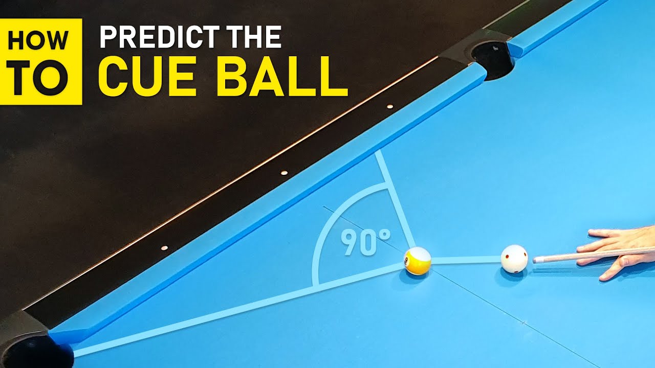 Pool Lesson Calculate The Cue Ball Path Using The Tangent Line Pool Lesson Calculate The Cue Ball Path Using The Tangent Line