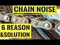 CHAIN NOISE 6 REASONS & SOLUTION | TVS APACHE RTR 200 | BAJAJ DOMINAR 400