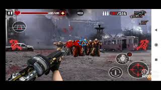 Zombie Killing - Call of Killers   •Final BOSS• (Atlanta) Minigun Pro /No granades💣❌ screenshot 5