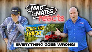 How NOT To Recover A Bogged Truck! | Mad Mates Reacts