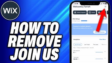 How To Remove Join Us On Wix App (2025) - Easy Fix