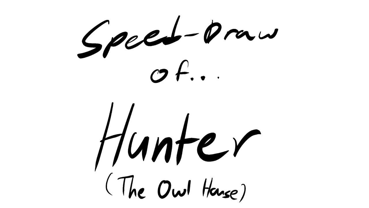 How to draw Hunter  The Owl House - SketchOk