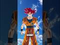 Why Super Saiyan God is Too Skinny 😳 #shorts