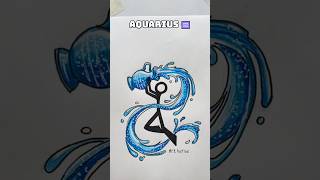 How To Draw Stickmen with 12 Zodiac Elements: Fire, Water, Air, Earth #stickman #tutorial #zodiac