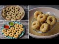Suji Snacks Recipe in 10 Mins | Instant Suji Nasta Recipe | Crispy Semolina Donut | Toasted