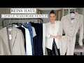 REISS HAUL | STAPLES FOR A CAPSULE WARDROBE | MODEL MOUTH