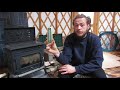 How the yurt maintains temperature in the winter How the yurt maintains temperature in the winter