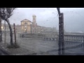 Livorno, maltempo onde alte e vento forte