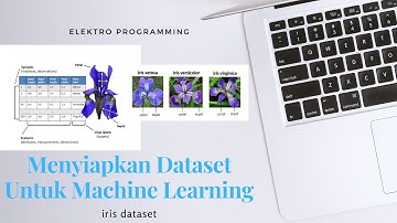 Menyiapkan Dataset Untuk Machine Learning Iris Dataset | Machine Learning Python