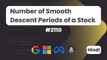 Number of Smooth Descent Periods of a Stock | Leetcode 2110 | DSA | Hindi | Code With Deepak