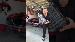 Installing Nitrous on my Camaro!!! #musclecar #nitrous #howto