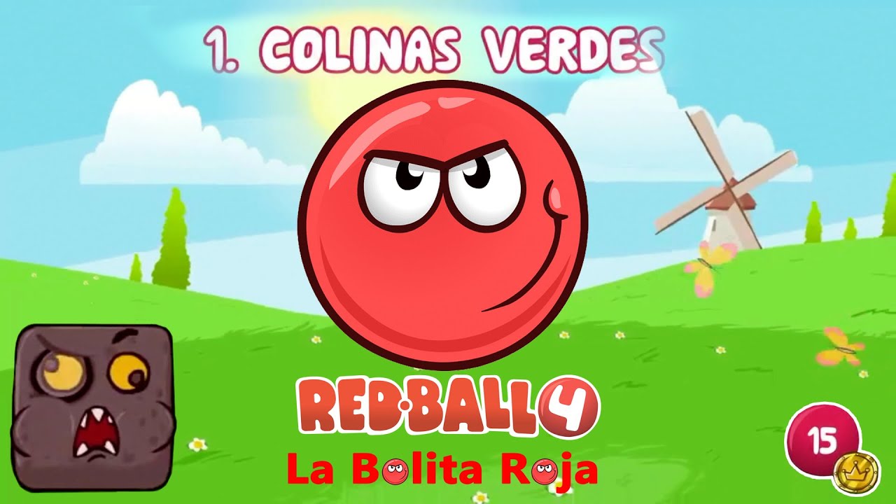 La Bolita Roja BOSS Como Pasar Nivel 15 Red Ball 4 La Bolita Roja 