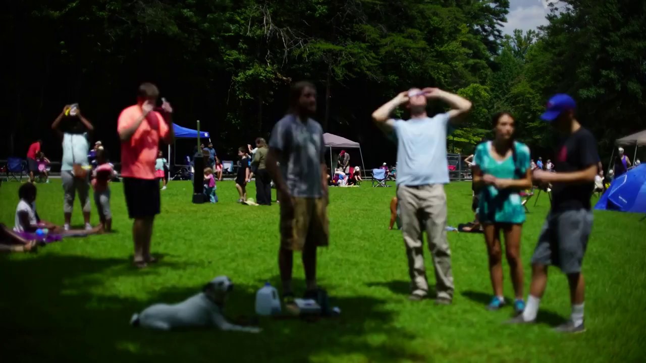 Total solar eclipse timelapse from vogel state park georgia youtube