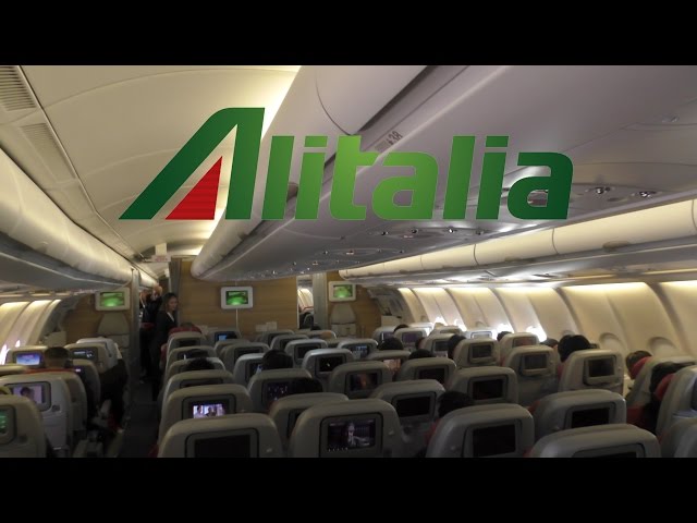 Trip Report Alitalia New Cabin Classica Economy A330 200 Rome Abu Dhabi You