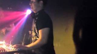 FREEEKNIT LIVE@DC69(club 69) playing TONY ROHR- CREEPY(Joseph Capriati Remix) SLEAZE RECORDS