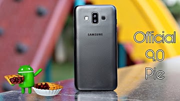 Samsung Galaxy J7 Duo Official 9.0 Pie Update