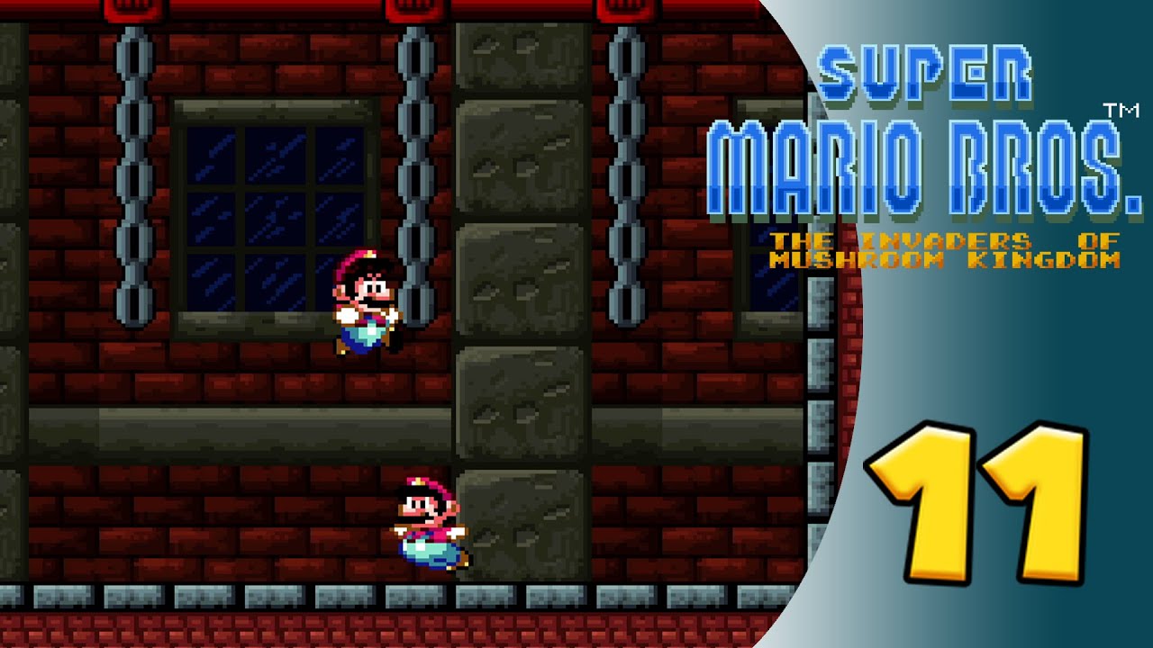 Super Mario Bros. The Invaders of Mushroom Kingdom [SMW-Hack] - Part 11 ...