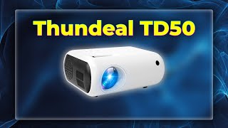 Малыш, на какую диагональ хватает яркости? Thundeal TD50!