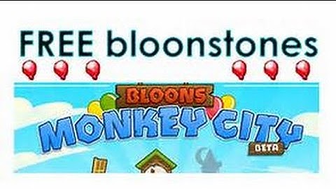 How to hack Bloons Monkey City