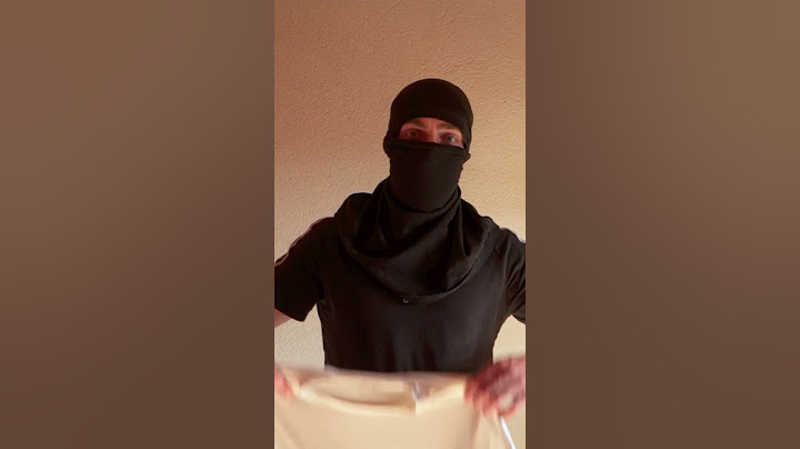 How to make a MASK out of a T-SHIRT