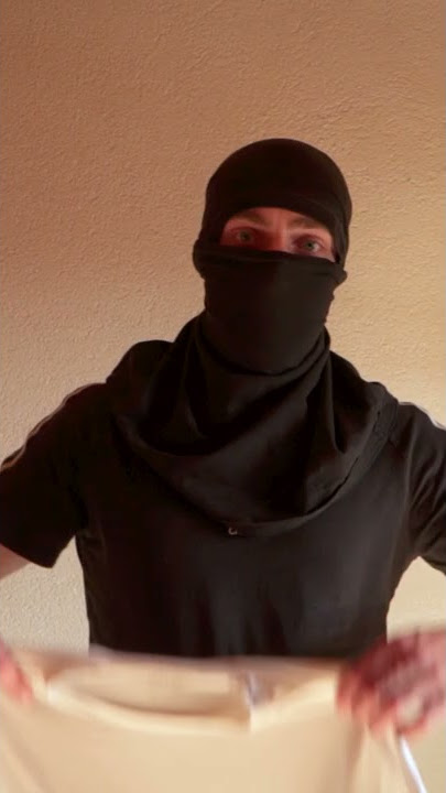 How to make a MASK out of a T-SHIRT