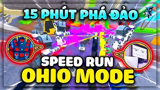 Siro Quyết Phá Kỷ Lục Speedrun OHIO Mode 15 Phút Của Viewer Trong Toilet Tower Defence