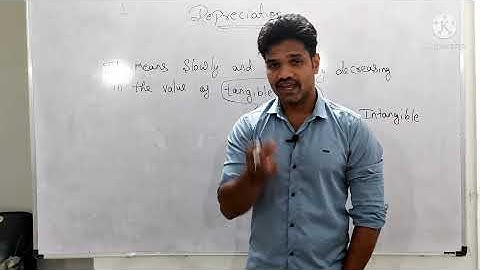 Depreciation concept and straight line method/class 11th/commerce/Abhishek sir/motive classes
