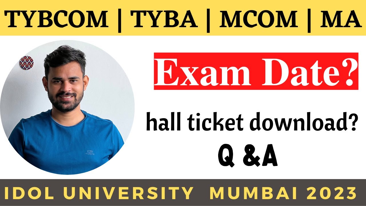 TYBCOM & TYBA Exams date  | MCOM & MA Exams date 