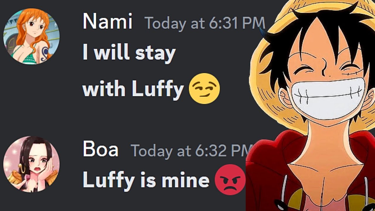 If One piece characters choose their Room mate.....