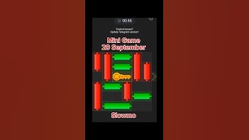 Mini Game Today 29 September Hamster Kombat How To Solve Mini Game Puzzle in Hamster Kombat (100%)